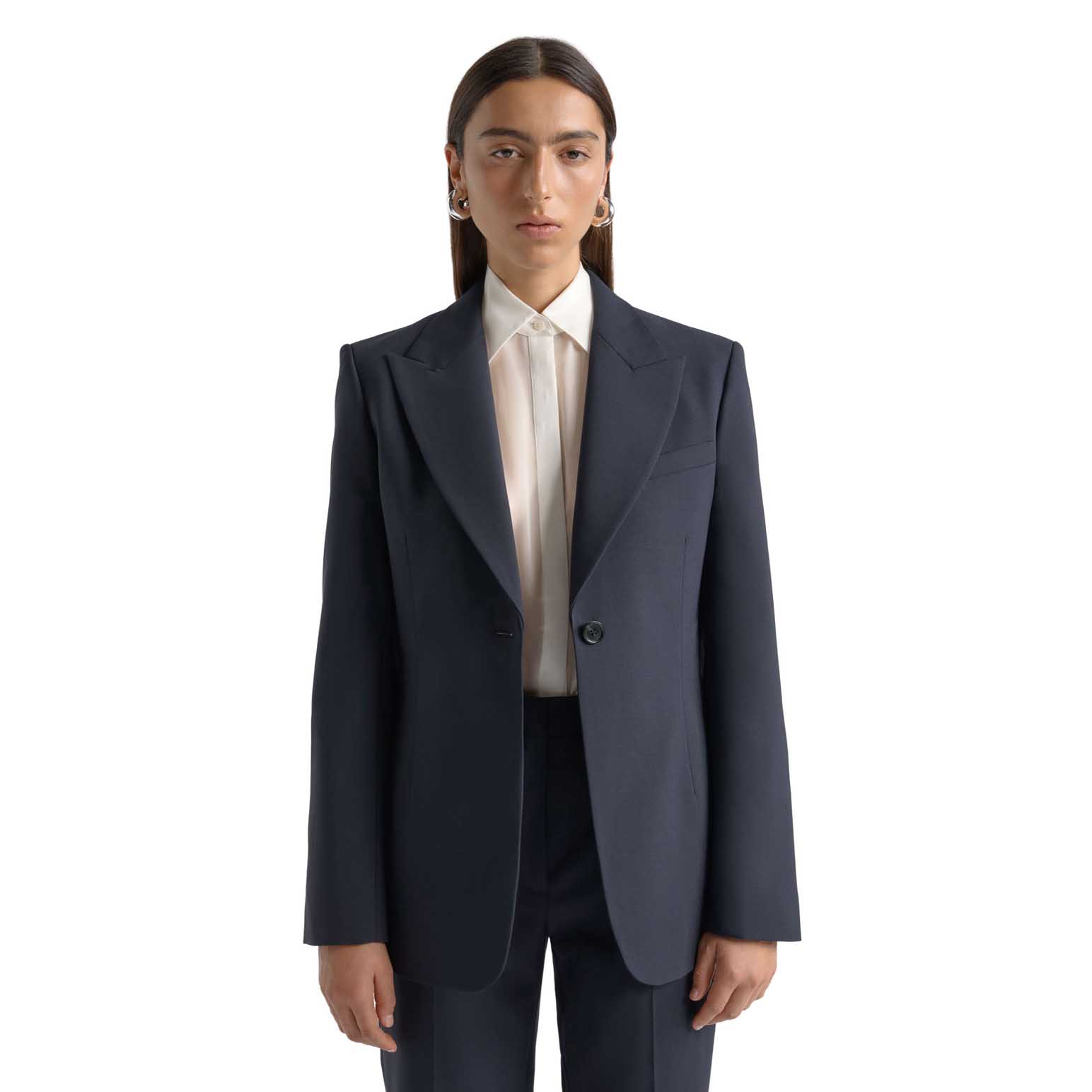 Cue Single Breasted Slim Fit Blazer